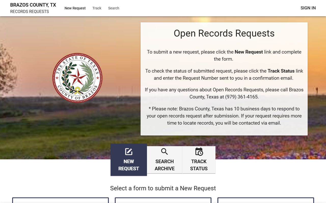 Brazos County open records portal sex offender records